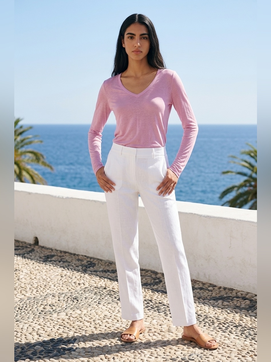 Ann Taylor Nwt Long Sleeve Top, Size Small In 60/40 Pima And Modal Cotton.